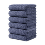 6 Pack Washcloths Towel Set
