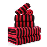 6 Pieces Bath Towels Set YJYMW-6