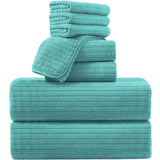 4/8 Piece Bath Towel Set Soft and Plush Highly Absorbent Towel