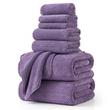 4/8 Pieces Oversized Bath Sheet Towels 600 GSM Ultra Soft Bath Towels Set