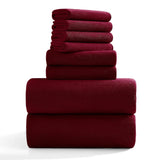 4/8 Pieces Oversized Bath Towels Set 700 GSM Ultra Soft