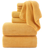 4/8 Pieces Oversized Bath Sheet Towels 600 GSM Ultra Soft Bath Towels Set