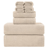 4/8 Pieces Bath Towels Set 600 GSM Ultra Soft Large 35"x70" Oversize