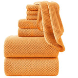 4/8 Pieces Oversized Bath Sheet Towels 600 GSM Ultra Soft Bath Towels Set