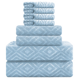 4/8 Piece Home Collection Ultra Soft 600 GSM  Bath Towels Set