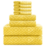 4/8 Piece Home Collection Ultra Soft 600 GSM  Bath Towels Set