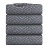 4/8 Piece Home Collection Ultra Soft 600 GSM  Bath Towels Set
