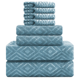 4/8 Piece Home Collection Ultra Soft 600 GSM  Bath Towels Set