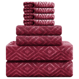 4/8 Piece Home Collection Ultra Soft 600 GSM  Bath Towels Set