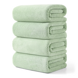 4/8 Pieces Oversized Bath Sheet Towels 600 GSM Ultra Soft Bath Towels Set