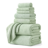 4/8 Pieces Oversized Bath Sheet Towels 600 GSM Ultra Soft Bath Towels Set