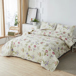 3/7-Piece Comforter Set - Bed in a Bag with Flat Sheet, Fitted Sheet, Pillowcases & Shams