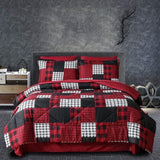 3/7-Piece Comforter Set - Bed in a Bag with Flat Sheet, Fitted Sheet, Pillowcases & Shams