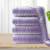 Smuge 4 Pack Bath Towels Extra Large 35"x 70"Highly Absorbent Quick Dry Bath Towels Oversized Microfiber Bath Sheets Soft Luxurious Towels for Bathroom Kitchen Spa Hotel Gym