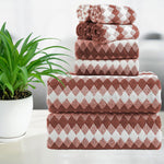 Smuge Extra Large Bath Towel Sets of 8, 2 Large Bath Towels Oversized, 2 Hand Towels, 4 Washcloths, Soft Microfiber, Quick Dry, Highly Absorbent Bath Towels for Bathroom Kitchen Spa