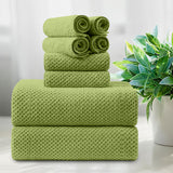 Smuge Extra Large Bath Towel Sets of 8, 2 Large Bath Towels Oversized, 2 Hand Towels, 4 Washcloths, Soft Microfiber, Quick Dry, Highly Absorbent Bath Towels for Bathroom Kitchen Spa