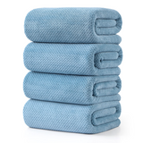 4/8 Pieces Oversized Bath Sheet Towels 600 GSM Ultra Soft Bath Towels Set