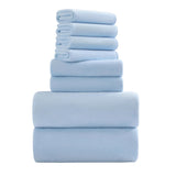4/8 Pieces Oversized Bath Towels Set 700 GSM Ultra Soft