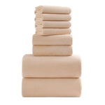 4/8 Pieces Oversized Bath Towels Set 700 GSM Ultra Soft