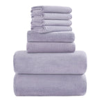 4/8 Pieces Oversized Bath Towels Set 700 GSM Ultra Soft