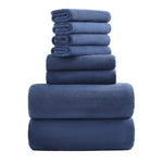 4/8 Pieces Oversized Bath Towels Set 700 GSM Ultra Soft