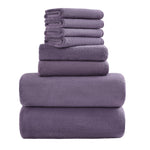 4/8 Pieces Oversized Bath Towels Set 700 GSM Ultra Soft