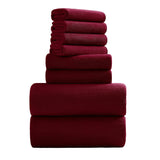 4/8 Pieces Oversized Bath Towels Set 700 GSM Ultra Soft