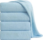4/8 Pieces Oversized Bath Sheet Towels 600 GSM Ultra Soft Bath Towels Set