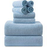 4/8 Pieces Oversized Bath Sheet Towels 600 GSM Ultra Soft Bath Towels Set