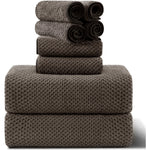 4/8 Pieces Oversized Bath Sheet Towels 600 GSM Ultra Soft Bath Towels Set