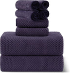 4/8 Pieces Oversized Bath Sheet Towels 600 GSM Ultra Soft Bath Towels Set