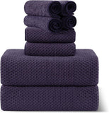 4/8 Pieces Oversized Bath Sheet Towels 600 GSM Ultra Soft Bath Towels Set