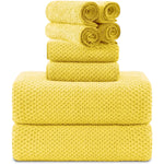 4/8 Pieces Oversized Bath Sheet Towels 600 GSM Ultra Soft Bath Towels Set