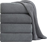 4/8 Pieces Oversized Bath Sheet Towels 600 GSM Ultra Soft Bath Towels Set
