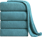 4/8 Pieces Oversized Bath Sheet Towels 600 GSM Ultra Soft Bath Towels Set