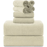 4/8 Pieces Oversized Bath Sheet Towels 600 GSM Ultra Soft Bath Towels Set