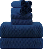4/8 Pieces Oversized Bath Sheet Towels 600 GSM Ultra Soft Bath Towels Set