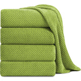 4/8 Pieces Oversized Bath Sheet Towels 600 GSM Ultra Soft Bath Towels Set