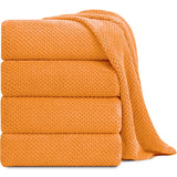 4/8 Pieces Oversized Bath Sheet Towels 600 GSM Ultra Soft Bath Towels Set