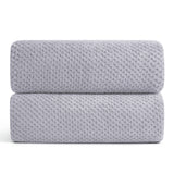 2 Pack Hand Towels Set Ultra Soft Cozy Towels 600 GSM Plush Towel Set
