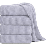 4/8 Pieces Oversized Bath Sheet Towels 600 GSM Ultra Soft Bath Towels Set