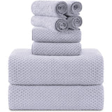 4/8 Pieces Oversized Bath Sheet Towels 600 GSM Ultra Soft Bath Towels Set