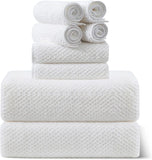 4/8 Pieces Oversized Bath Sheet Towels 600 GSM Ultra Soft Bath Towels Set