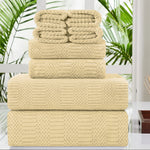 4/8 Pieces Bath Towels Set 600 GSM Ultra Soft Large 35"x70" Oversize