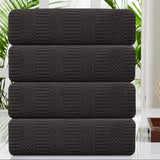 4/8 Pieces Bath Towels Set 600 GSM Ultra Soft Large 35"x70" Oversize