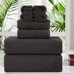 4/8 Pieces Bath Towels Set 600 GSM Ultra Soft Large 35"x70" Oversize