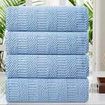 4/8 Pieces Bath Towels Set 600 GSM Ultra Soft Large 35"x70" Oversize