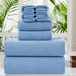 4/8 Pieces Bath Towels Set 600 GSM Ultra Soft Large 35"x70" Oversize
