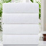 4/8 Pieces Bath Towels Set 600 GSM Ultra Soft Large 35"x70" Oversize