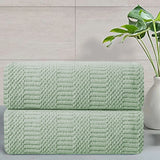2 Pack Hand Towels Set 16"x31" 600 GSM Soft Absorbent Quick Dry Microfiber Plush